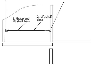 STOVES STERLING - To replace the telescopic shelves - 1