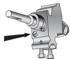 GLEM GFMP83WHN - REGOLAZIONE DEL MINIMO SU BRUCIATORE FORNO (fig. 22 - pag. 14) - 3