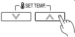 ATLANTIC ARYG 54 LHTA.UI UNITE INTERIEURE GAINABLE INVERTER 14 K-WATTS - Réglage de la minuterie d'abaisissement de la température - 7