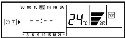 ATLANTIC ARYG 54 LHTA.UI UNITE INTERIEURE GAINABLE INVERTER 14 K-WATTS - Réglage de la minuterie hebdomadaire - 6