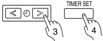 ATLANTIC AOYG 9 LUCB.UE UNITE EXTERIEURE MURALE INVERTER 2500 W - Réglage de la minuterie d'abaisissement de la température - 5