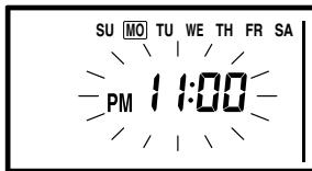 ATLANTIC AOYG 9 LUCB.UE UNITE EXTERIEURE MURALE INVERTER 2500 W - Réglage de l'heure et du jour actuels - 7