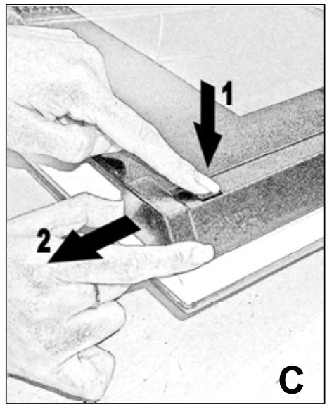 GLEM GFEV21IXN - Dépose des vitres de la porte - 2