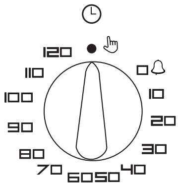 GLEM GFM52WHT - End of cooking timer - 1