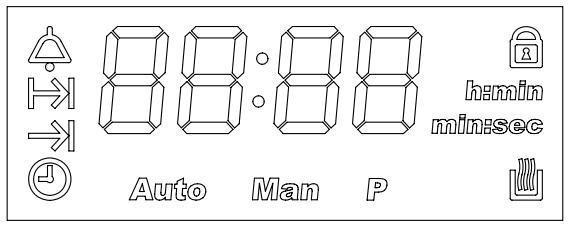 GLEM GFMC33WHT - Setting the current time - 1