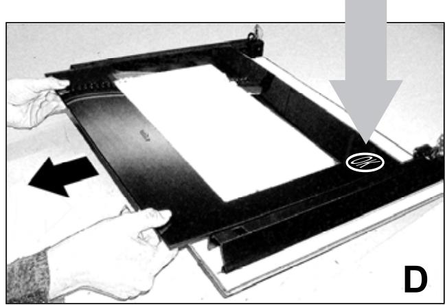 GLEM GFMC33WHT - Smontaggio della porta - 4