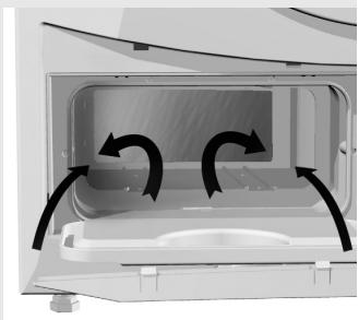 GORENJE D845B - Cleaning the condensation dryer - 6