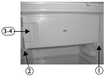 WHIRLPOOL WTNF82OXH - Inversion du sens de l'ouverture de la porte du compartiment intérieur - 1
