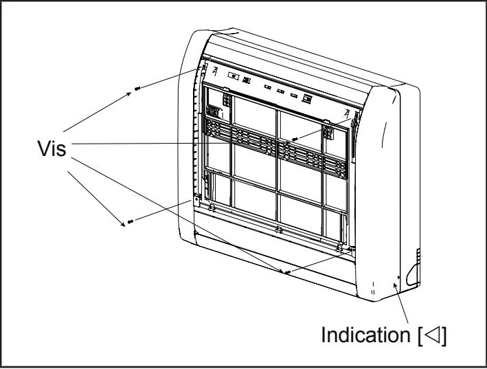 ATLANTIC ASYG 12 LLCC.UI UNITE MURAL INVERTER 3400W - Retrait et installation des panneaux droit et gauche - 3