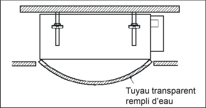 ATLANTIC ASYG 12 LLCC.UI UNITE MURAL INVERTER 3400W - Fixation du corps de I'unité intérieure - 2
