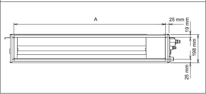 ATLANTIC ASYG 12 LLCC.UI UNITE MURAL INVERTER 3400W - Replacez le couvercle comme suit : - 6