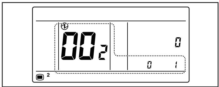 ATLANTIC ASYG 12 LLCC.UI UNITE MURAL INVERTER 3400W - Vérification de l'adressage de l'unité interieure - 2
