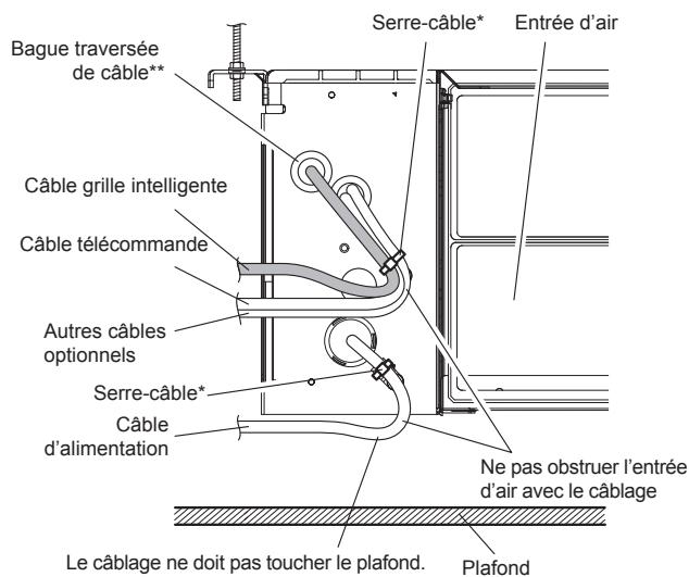 ATLANTIC ASYG 12 LLCC.UI UNITE MURAL INVERTER 3400W - Fixation des câbles des options - 1
