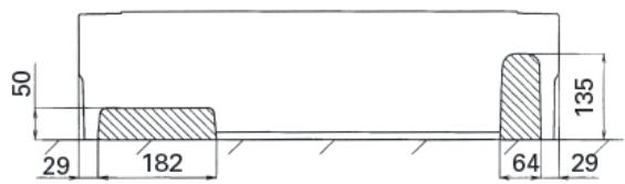 ATLANTIC ARYC 72 LHTA.UI UNITE INTERIEURE GAINABLE INVERTER 20.3 K-WATTS - Comment préparez le passage des liaisons - 3