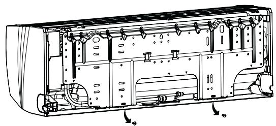 ATLANTIC ARYC 72 LHTA.UI UNITE INTERIEURE GAINABLE INVERTER 20.3 K-WATTS - Mise en place du support mural - 1