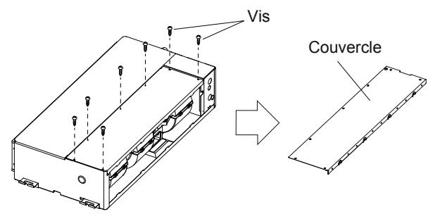 ATLANTIC ARYC 72 LHTA.UI UNITE INTERIEURE GAINABLE INVERTER 20.3 K-WATTS - Replacez le couvercle comme suit : - 1