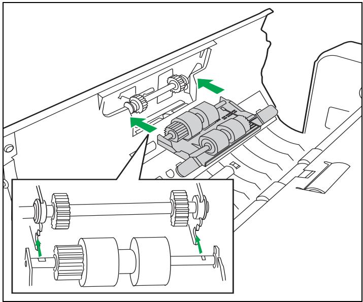 PANASONIC KV-S1037X - Remplacement des modules de rouleau d'alimentation papier - 4