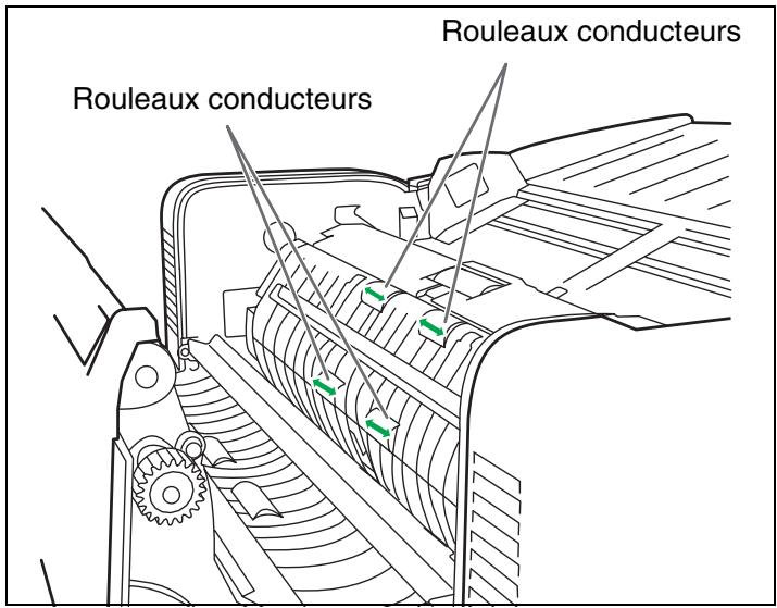 PANASONIC KV-S1037X - Nettoyage des rouleaux conducteurs et des rouleaux libres - 1