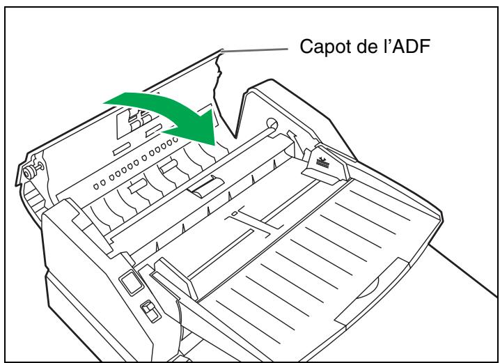PANASONIC KV-S1037X - Dégagement des bourrages papier de la fente à papier - 3