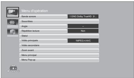PANASONIC LUMIX TZ100 - Appuyez sur [OPTION]. - 1