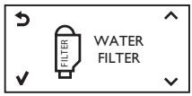 GAGGIA RI9303/01 CLASSIC MANUELLE - Instalar el filtro de agua - 1