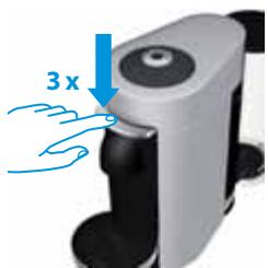 MAGIMIX NESPRESSO VERTUO VERTUO PLUS HIGH END M 600 11383 - Réinitialiser les paramètres de réglage d'usine - 3
