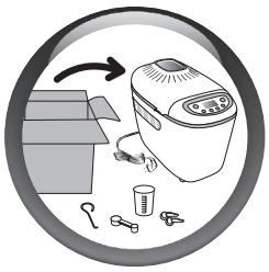 MOULINEX BREAD OF THE WORLD OW6118 - AVANT LA PREMIÈRE UTILISATION - 1