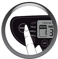 MOULINEX BREAD OF THE WORLD OW6118 - SELECTION D'UN PROGRAMME - 1