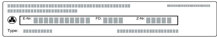 BALAY 3CG5172A0 - Número E e número FD - 1