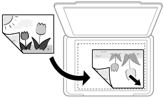 EPSON XP-8600 - Placing Originals on the Scanner Glass - 2
