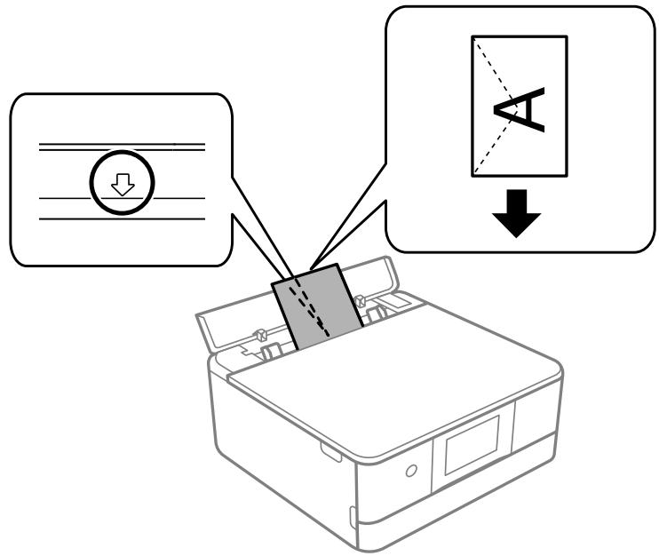 EPSON XP-8600 - Loading Paper in the Rear Paper Feed Slot - 4