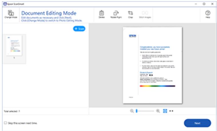 EPSON XP-8600 - Scanning a Document in Epson ScanSmart - 2