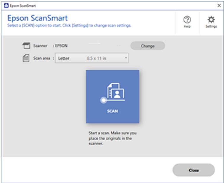 EPSON XP-8600 - Starting a Scan Using Epson ScanSmart - 1