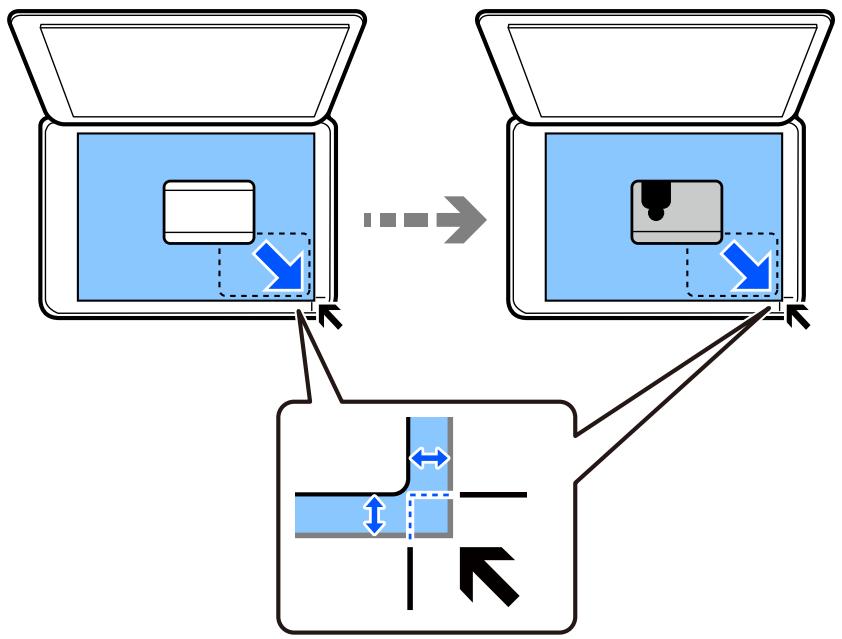 EPSON XP-8600 - Placing Originals on the Scanner Glass - 5