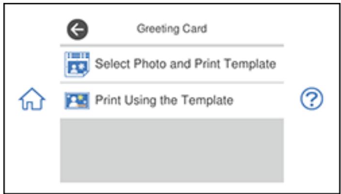 EPSON XP-8600 - Creating and Printing a Greeting Card Template - 1