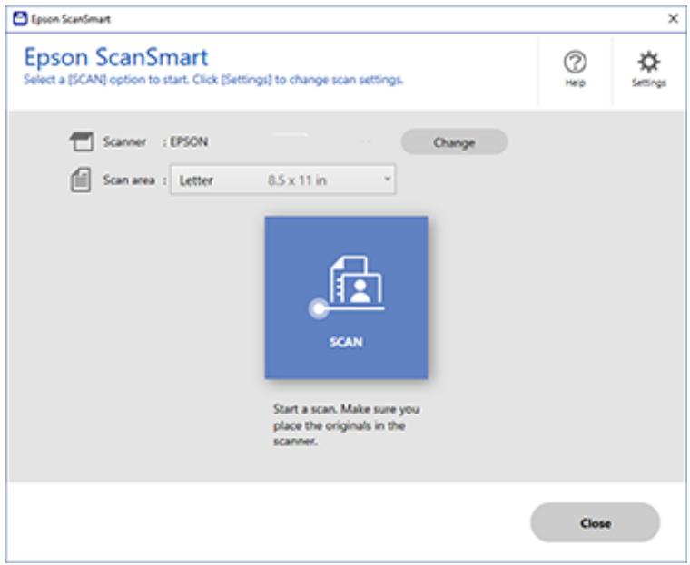 EPSON XP-8600 - Scanning a Document in Epson ScanSmart - 1