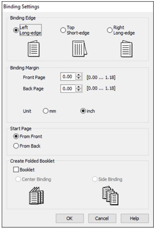 EPSON XP-8600 - Selecting Double-sided Printing Settings - Windows - 2