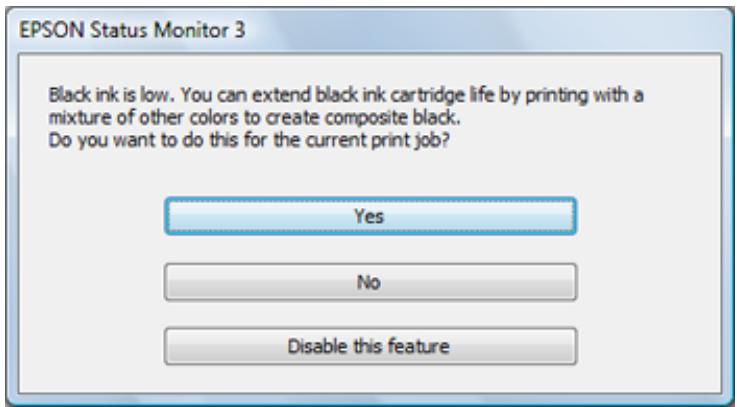 EPSON XP-8600 - Conserving Low Black Ink with Windows - 1