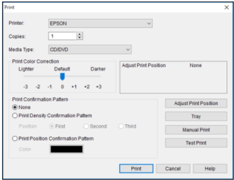 EPSON XP-8600 - Printing Your CD/DVD Design - Windows - 1