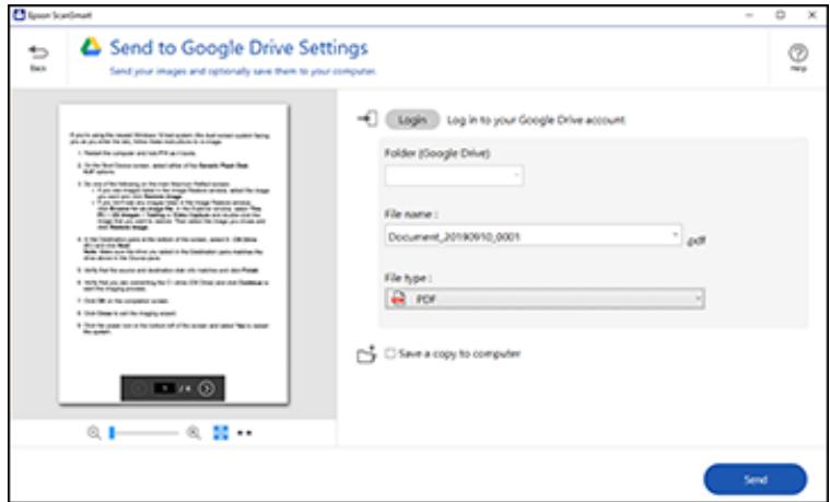 EPSON XP-8600 - Sending a Scan to a Cloud Service - 1