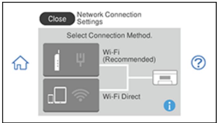 EPSON XP-8600 - Using WPS to Connect to a Network - 1
