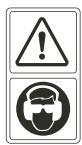 MAKITA PLM5121N2 - AM PRODUKT ANGEBRACHTE SYMBOLE (auf der Rückabdeckung) - 6