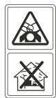 MAKITA PLM5121N2 - AM PRODUKT ANGEBRACHTE SYMBOLE (auf der Rückabdeckung) - 4