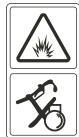 MAKITA PLM5121N2 - SIBBOLI PRESENTI SUL PRODOTTO (sul coperchio posteriore) - 5