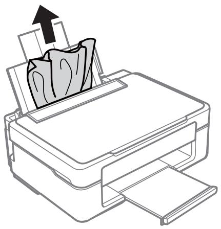 EPSON ECOTANK ET-2726 - Removing Jammed Paper from the Rear Paper Feed - 1