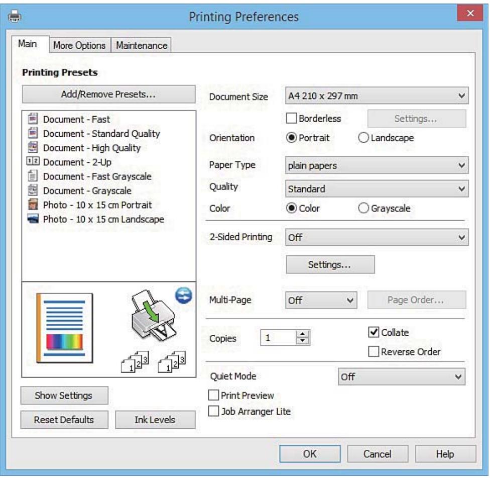 EPSON ECOTANK ET-2726 - Network Service and Software Information - 1
