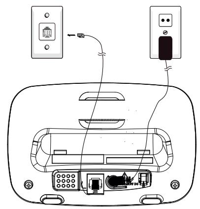 ESSENTIELB D-FRA-911 - Connecting the base station - 1