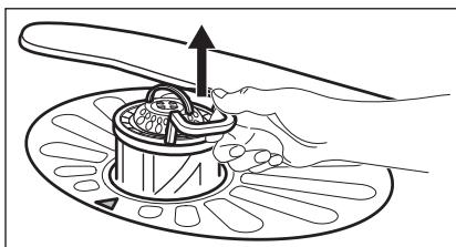 AEG-ELECTROLUX FEB52600ZD - Cleaning the filters - 3