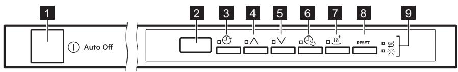AEG-ELECTROLUX FEE63700PM - Bandeau de commande - 1