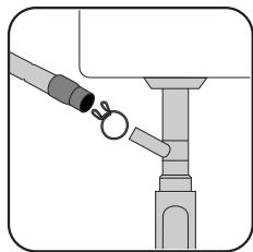 BEKO DFN28330  -  DFN28422 - Wasserablauf anschließen - 1